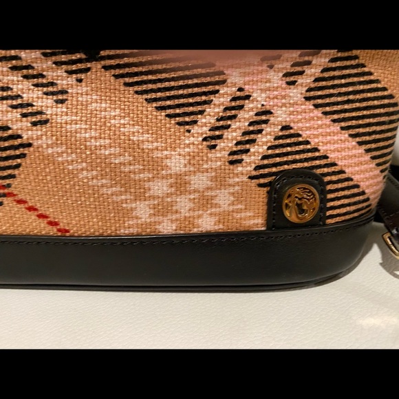 Spartina 449 Plaid Crossbody Bag with Black Accents - Picture 4 of 11